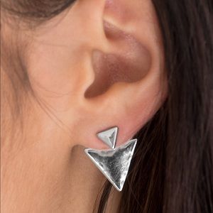 Jacket style earrings